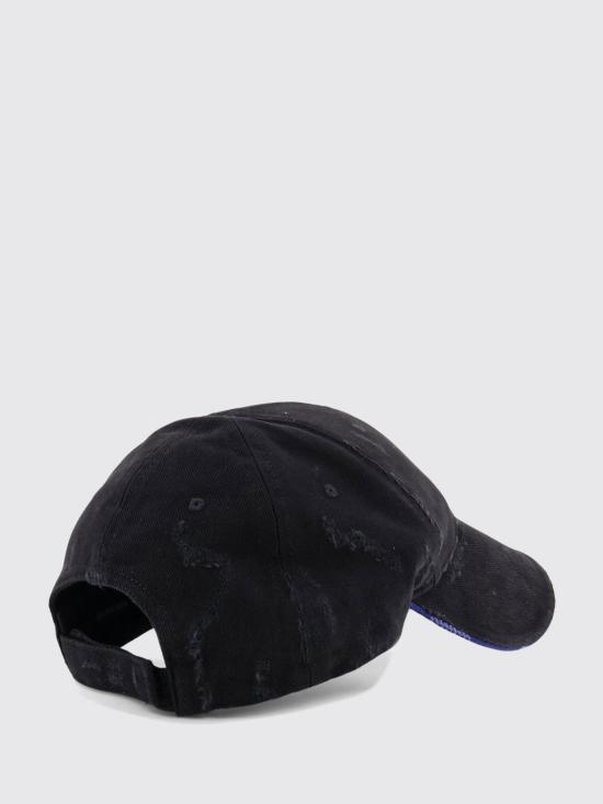 25FW 발렌시아가 볼캡 854036410B2 1000 Black - BALENCIAGA