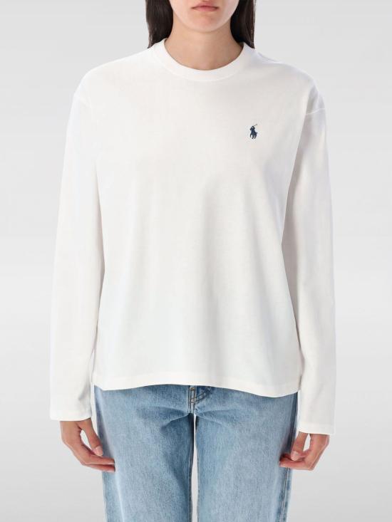 25FW 폴로 랄프로렌 반팔 티셔츠 211967105 001 White