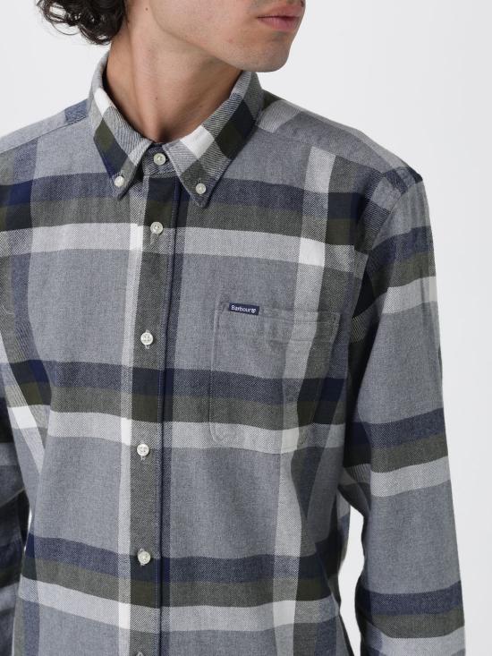 25FW 바버 셔츠 MSH5364 GY31 Multicolor - BARBOUR