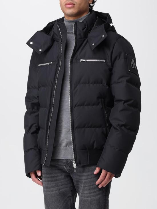 25FW 무스너클 클라우드 패딩 봄버 자켓  M35MB005 292 Black - MOOSE KNUCKLES