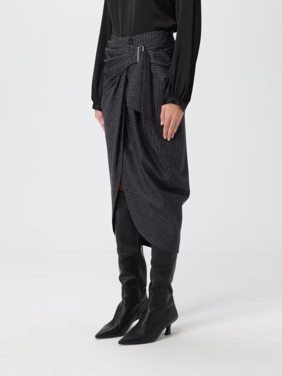 25FW 이자벨마랑 스커트 JU0417FAC4J12I 02AN Grey - ISABEL MARANT