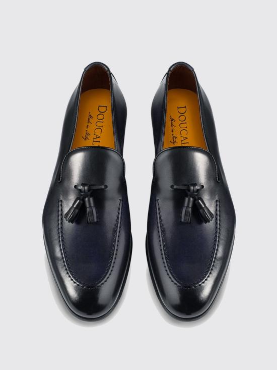 25FW 듀칼 로퍼 DU1080PANNUF159 NB28 Blue - DOUCAL’S