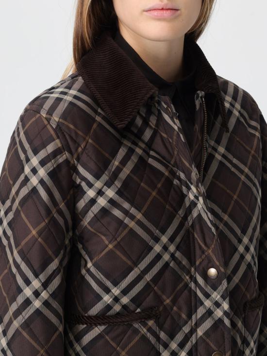 25FW 버버리 체크 퀼팅 자켓 8115975 Red - BURBERRY