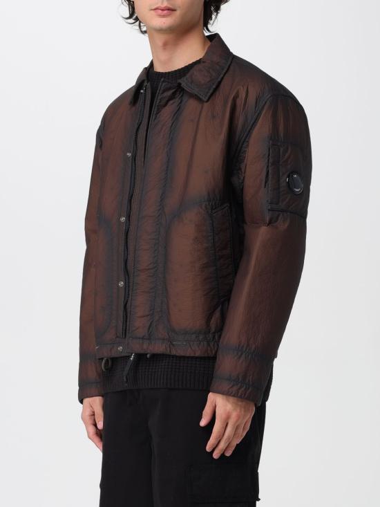 25FW 씨피 컴퍼니 펠트로 바이 필름 쇼츠 자켓 19CMOW221A110403G 683 Green - C.P. COMPANY