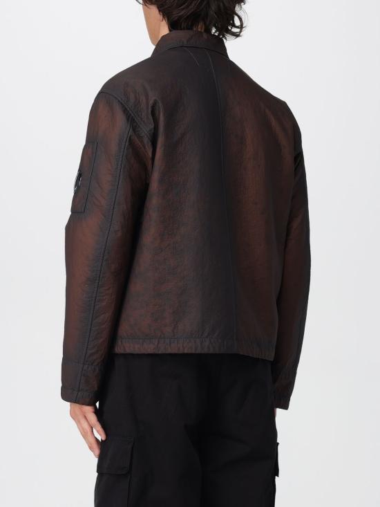 25FW 씨피 컴퍼니 펠트로 바이 필름 쇼츠 자켓 19CMOW221A110403G 683 Green - C.P. COMPANY