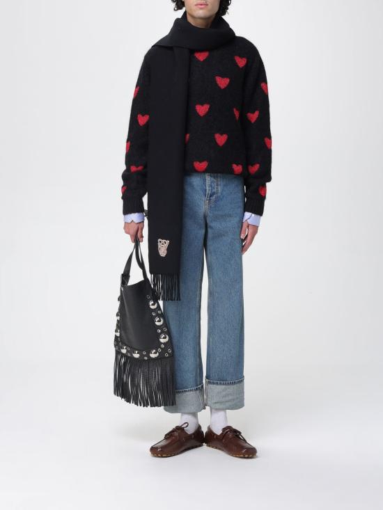 25FW 발렌티노 가라바니 머플러/스카프 7Y2ET028SSC 757 Black - VALENTINO GARAVANI