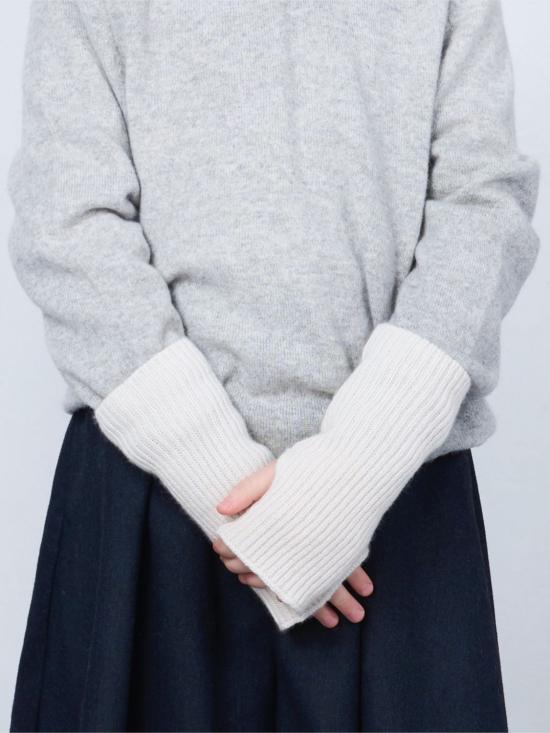 25FW [키즈] 보빈 앤 트리콧 장갑 BTAWW5 Ivory - BOBBIN & TRICOT