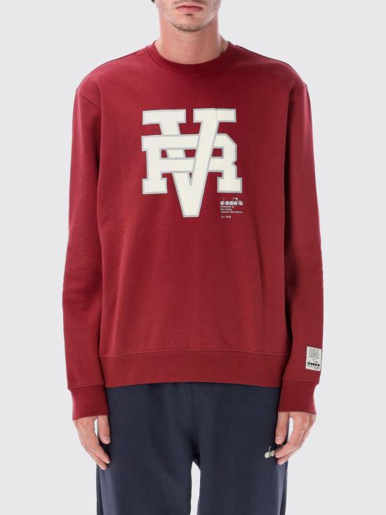 25FW 디아도라 헤리티지 긴팔 티셔츠 502 182253 55286 Red