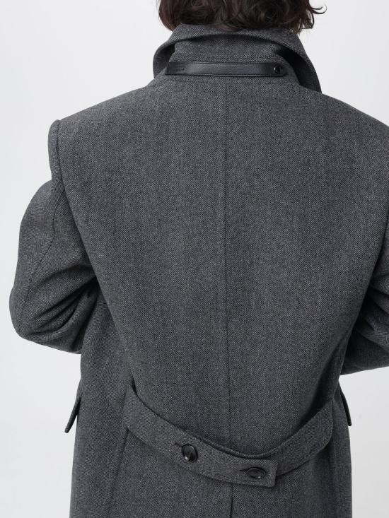 25FW 톰포드 더블 브레스트 헤림본 코트 OCL012FMW061 ZDGBL Grey - TOMFORD