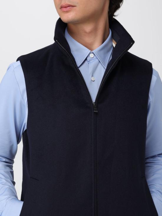 25FW 보스 코트 50551085 404 Blue - BOSS