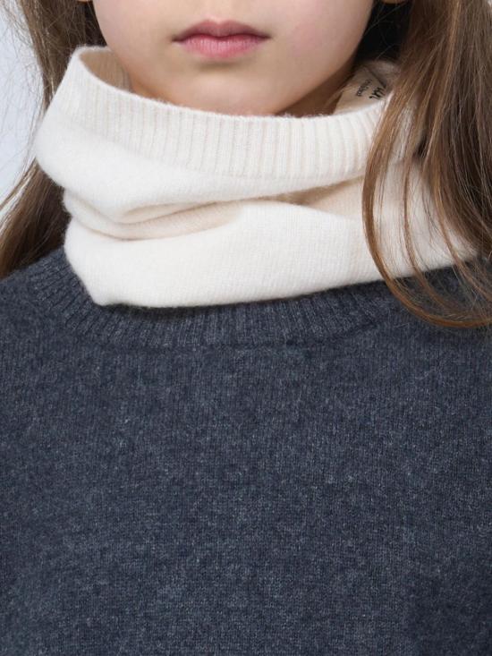 25FW [키즈] 보빈 앤 트리콧 넥워머/머플러/스카프 BTCA25 Ivory - BOBBIN & TRICOT