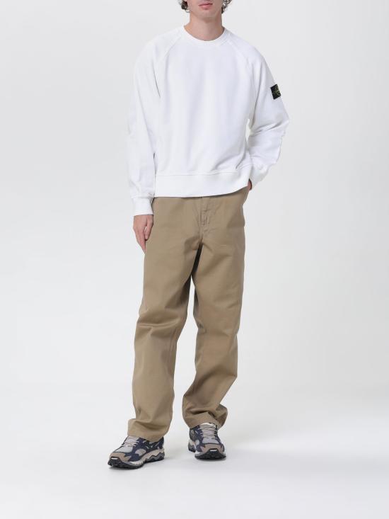 25FW 스톤 아일랜드 긴팔 티셔츠 6100022S0A20 V0001 White - STONE ISLAND