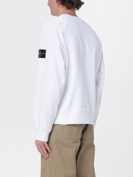 25FW 스톤 아일랜드 긴팔 티셔츠 6100022S0A20 V0001 White - STONE ISLAND