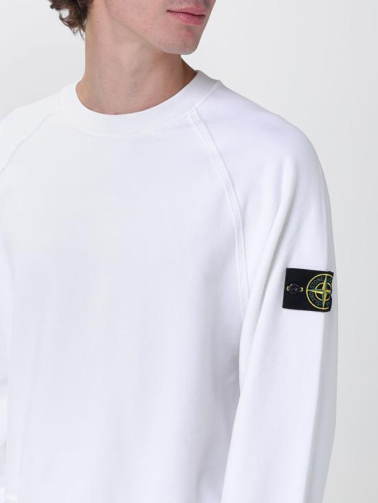 25FW 스톤 아일랜드 긴팔 티셔츠 6100022S0A20 V0001 White - STONE ISLAND