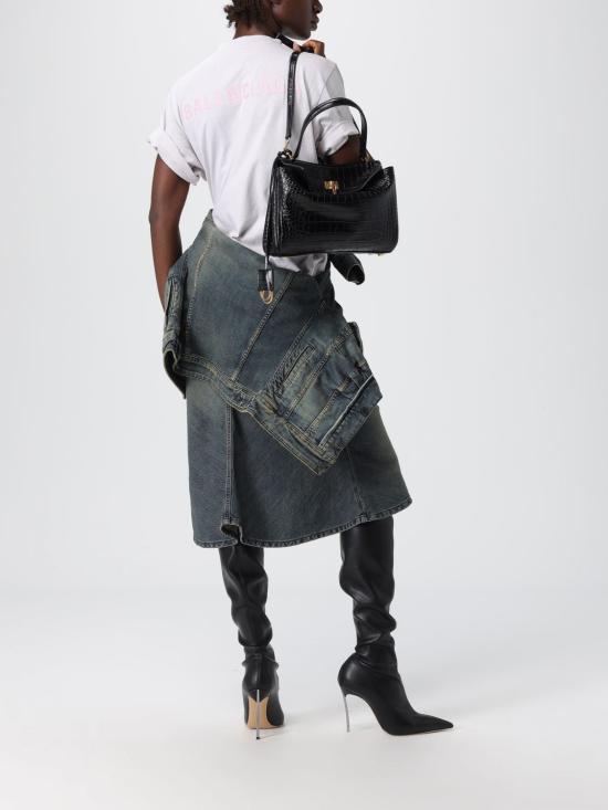 25FW 발렌시아가 데님 자켓 849899TTW89 3394 Blue - BALENCIAGA