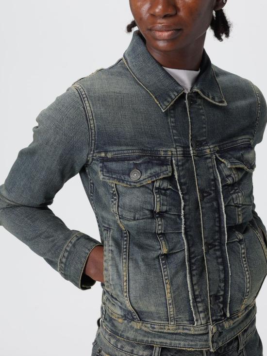 25FW 발렌시아가 데님 자켓 849899TTW89 3394 Blue - BALENCIAGA