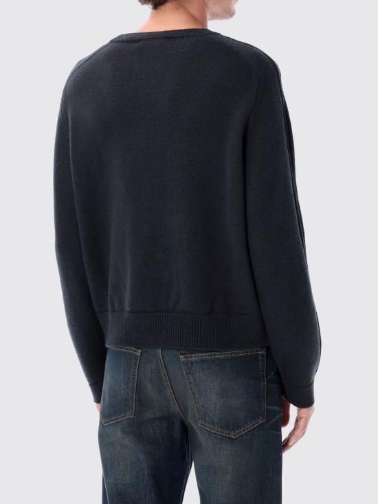 25FW 아워레가시 스웨터 M4253TO OB Black - OUR LEGACY