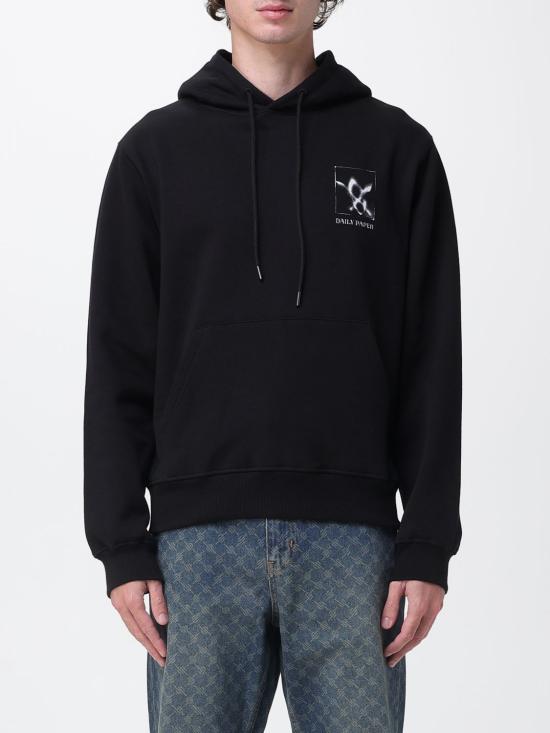 25FW 데일리 페이퍼 긴팔 티셔츠 2521098 Black