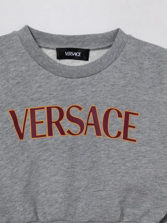 25FW [키즈] 베르사체 풀오버 10206391A14889 6E780 Multicolor - VERSACE