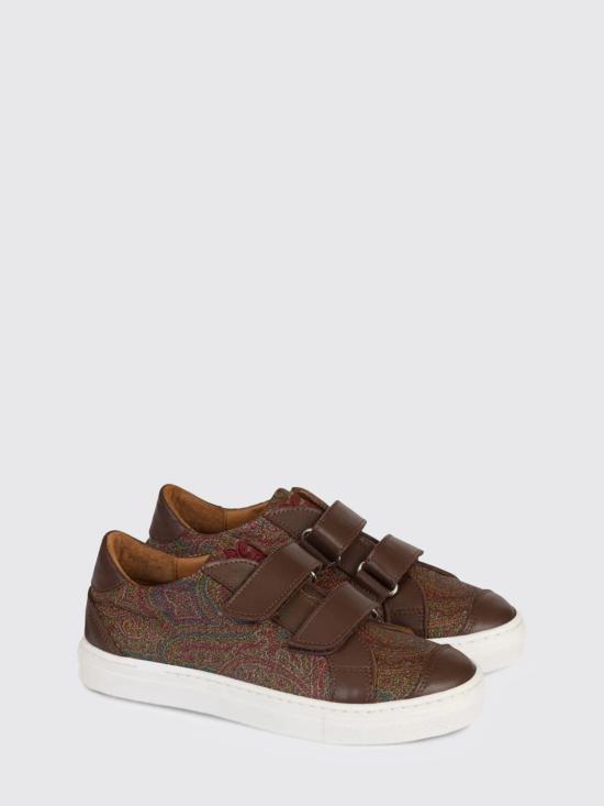 25FW [키즈] 에트로 스니커즈 GX0P56B0082 999 Brown - ETRO