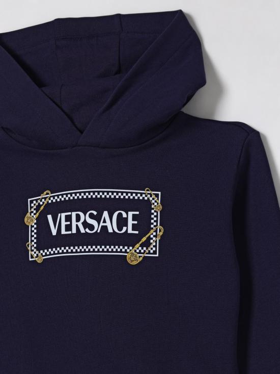 25FW [키즈] 베르사체 풀오버 10185741A14909 2U2B0 Blue - VERSACE