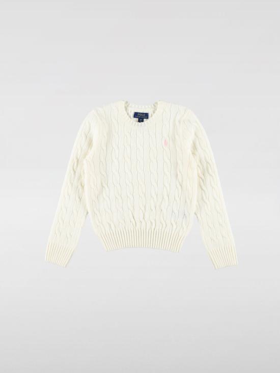 25FW [키즈] 폴로 랄프로렌 풀오버 312877375 009 White