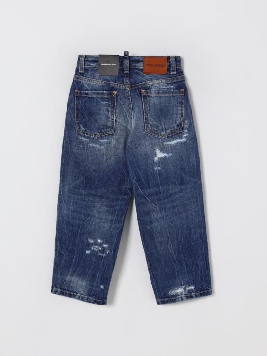 25FW [키즈] 디스퀘어드2 진 DQ3082D0AEN DQ01 Blue - DSQUARED2