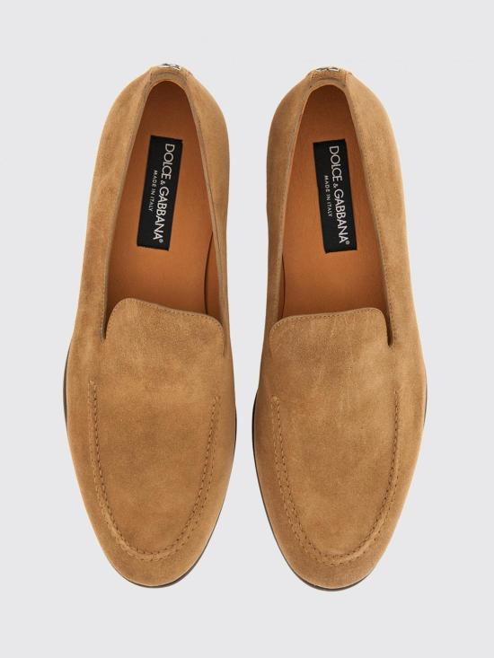 25FW 돌체앤가바나 로퍼 A50716AT441 80024 Beige - DOLCE & GABBANA