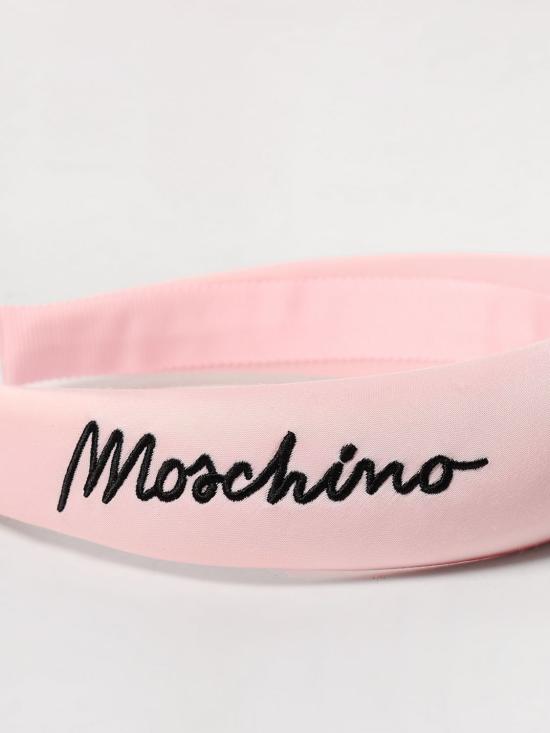 25FW [키즈] 모스키노 헤어 액세서리 HCX01FLRA09 50209 Pink - MOSCHINO