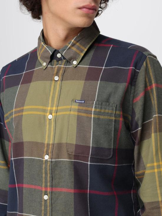 25FW 바버 셔츠 MSH4992 TN52 Green - BARBOUR