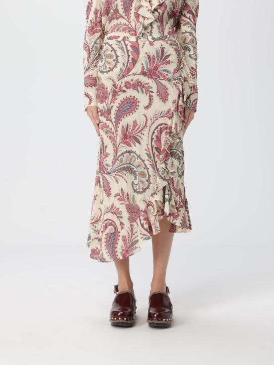 25FW 에트로 롱 스커트 WRFA014199SA4B7 X0802 Multicolor
