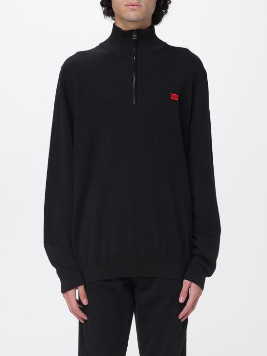 25FW 휴고보스 스웨터 50474164 001 Black