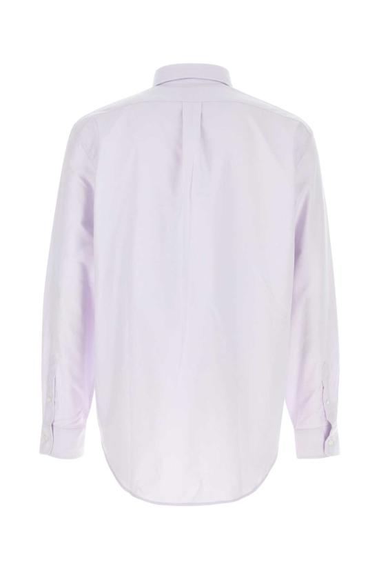 25SS 메종키츠네 컨투어 폭스헤드 스케이트 셔츠 MM00405WC5012 0173 Purple - MAISON KITSUNE