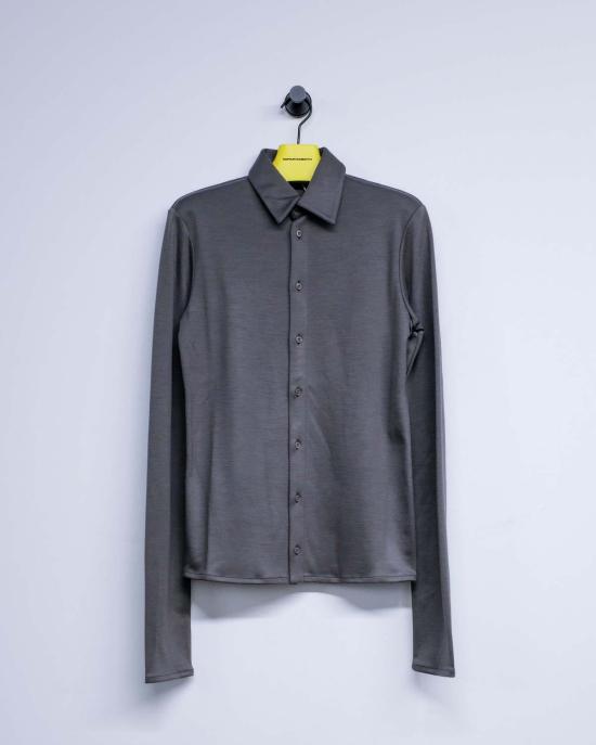  리에르 트레이닝 웨어 카모시오 인텔록 울 폴라 셔츠