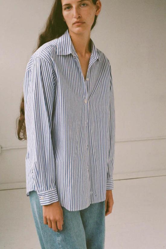  샤이나 모트 셔츠 클래식 버튼 다운 셔츠 - SHAINA MOTE