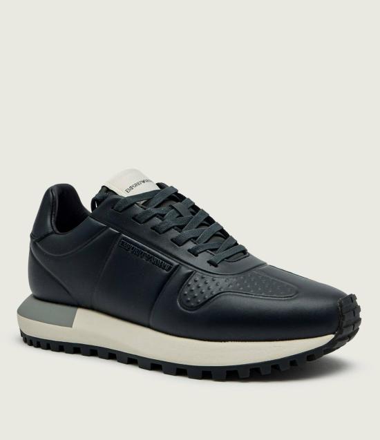  엠포리오 아르마니 부츠 EM003740 AF19726 007 DARK BLUE - EMPORIO ARMANI