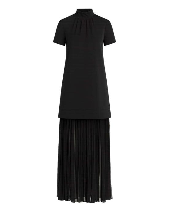  스타우드 롱 원피스 피아 드레스 블랙