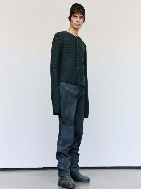  리에르 가디건 Rier Plombe 울 링크 링크 카디건 - RIER