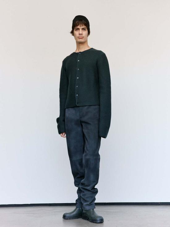  리에르 가디건 Rier Plombe 울 링크 링크 카디건 - RIER