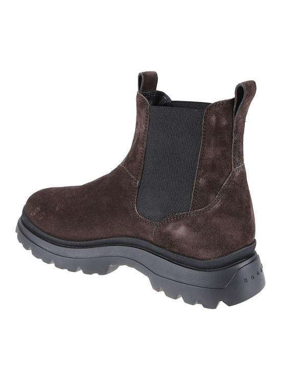 25FW 호간 앱스트랙트 포즈 가디건 HXM6920FT20BYE BROWN - HOGAN