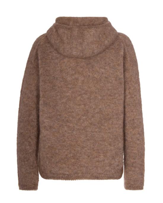 25FW 에스막스마라 후드 티셔츠 2529366073600ATTUALE001 Beige - 'S MAX MARA