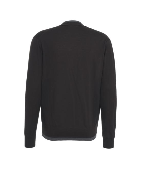 25FW 파올로페코라 가디건 A008 F001 Black - PAOLO PECORA