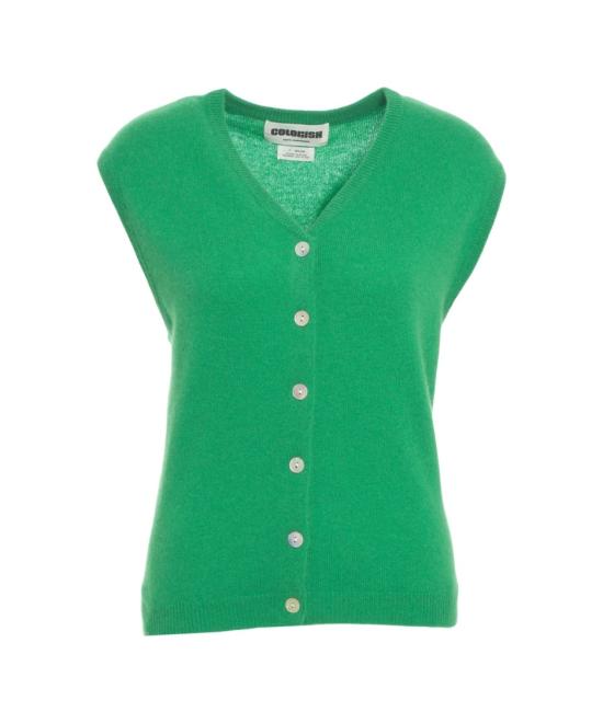 25FW 크러쉬 베스트 A25C 002 Green