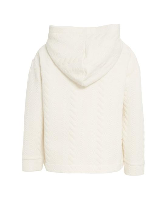 25FW 오블로 유니크 후드 티셔츠 F161 T155 White - OBLO UNIQUE