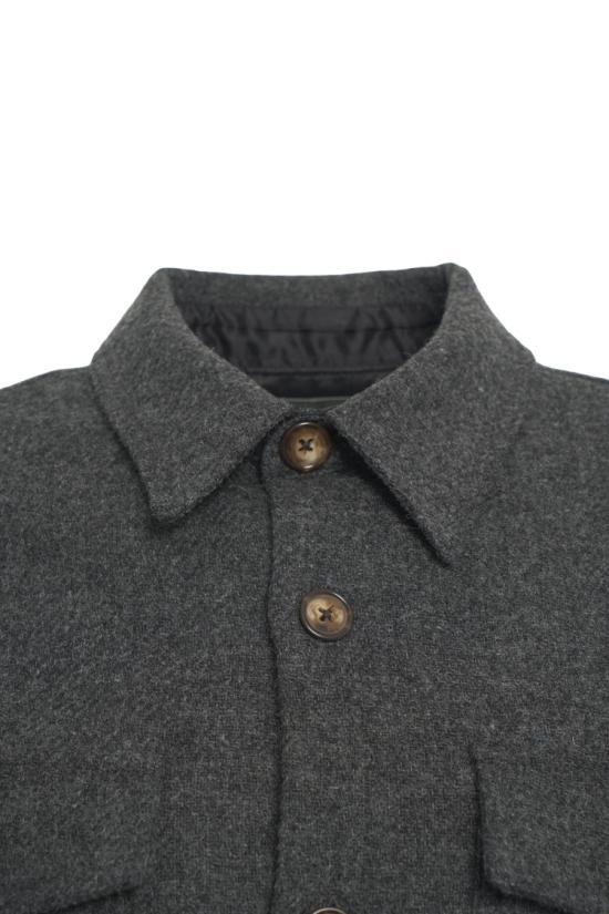25FW 포르투기스플란넬 자켓 082 WOOL Grey - PORTUGUESE FLANNEL