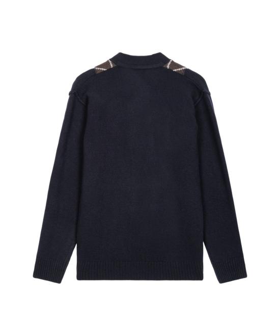 25FW 파올로페코라 가디건 A056 F002 Black - PAOLO PECORA