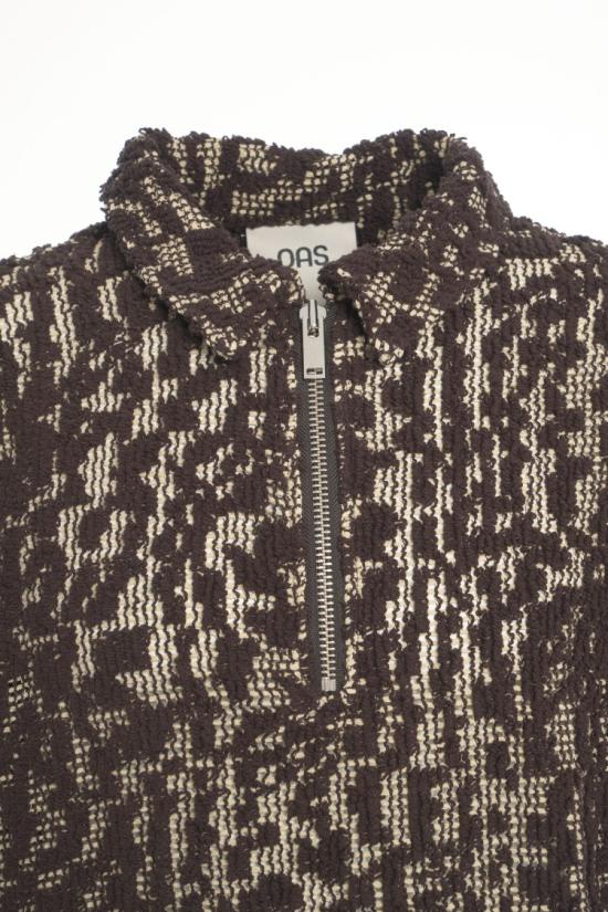 25FW Oas 집업 니트 102005 3251 Grey - OTHER BRANDS