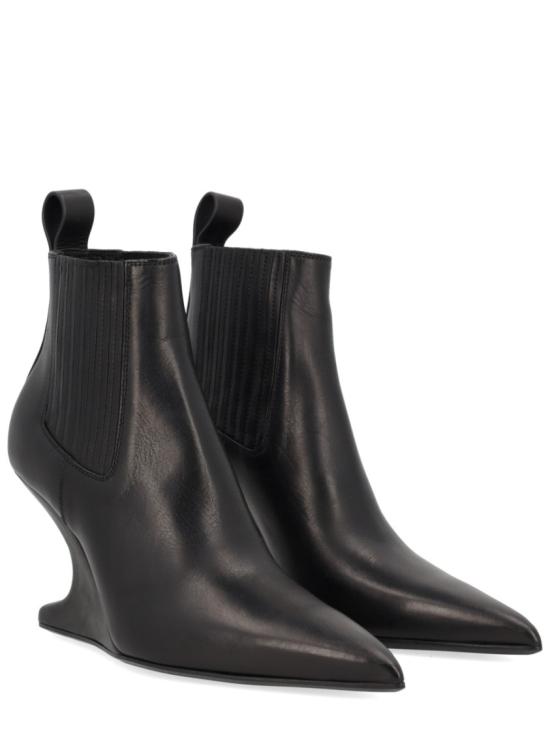 25FW 릭 오웬스 부츠 RO02E4879 LOOEC09 Black - RICK OWENS