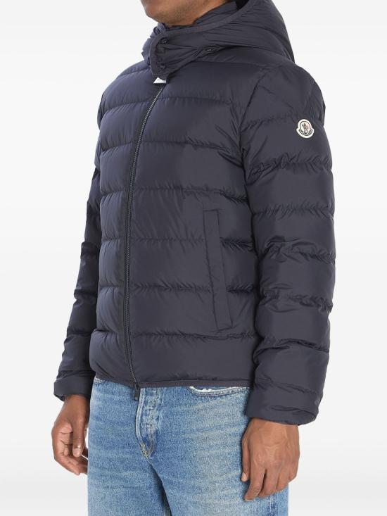 25FW 몽클레어 Montbrocq 몬트브로크 후드 쇼트 다운 자켓 K20911A00224 597YW778 Blue - MONCLER