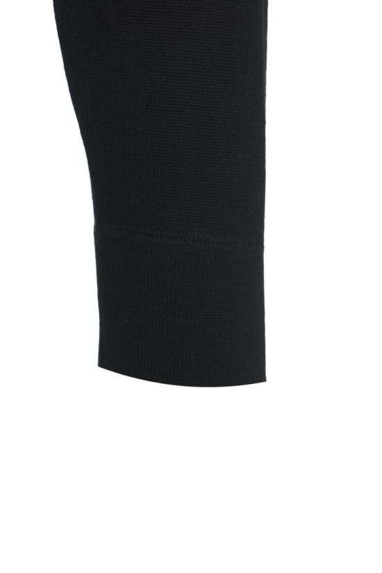 25FW 파올로페코라 집업 니트 A037 F001 Black - PAOLO PECORA